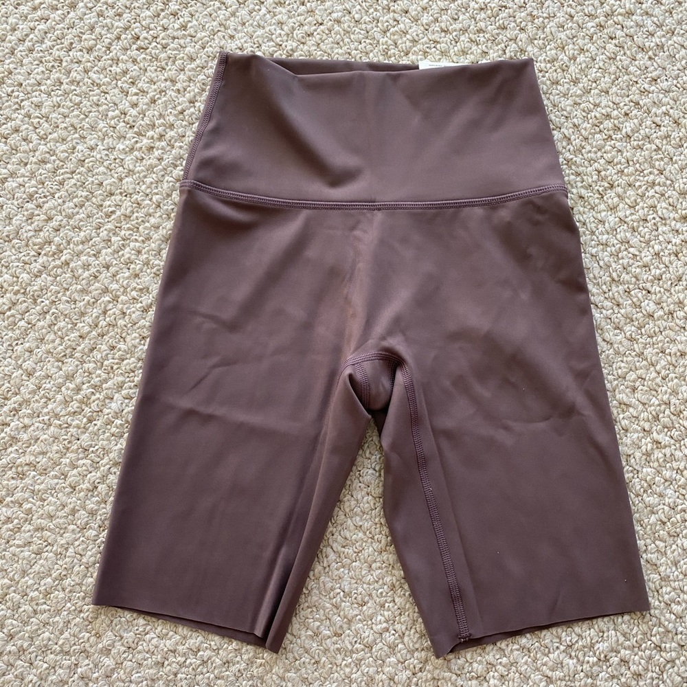 AE BROWN 9” BIKER SHORT